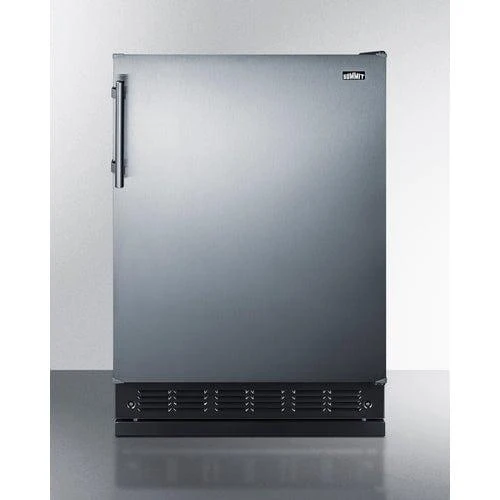 Summit 24" Wide Refrigerator-Freezer CT66BK2SSRS