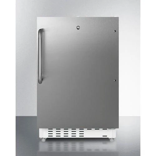 Summit 21" Fridge-Freezer - Towel Bar Handle (ALRF48SSTB)