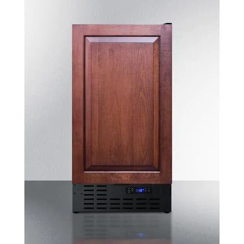 Summit 18" 8 lb. Drain-Free Icemaker (Panel Not Included) BIM18IF