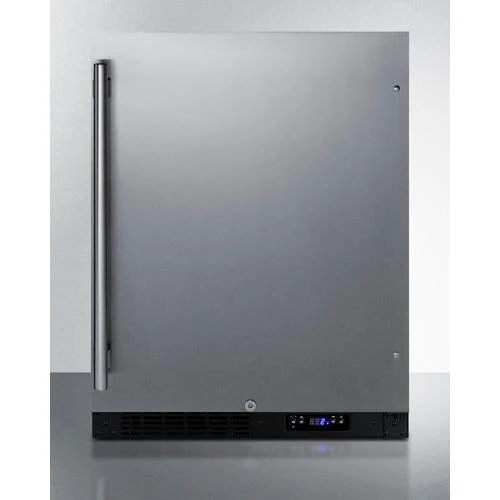 Summit 24" Wide Built-In All-Freezer, ADA Compliant ALFZ51