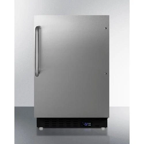 Summit 21" Built-in Freezer - Full SS Wrap (ALFZ37BCSS)