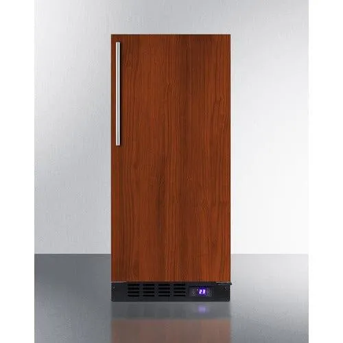 Summit 15" Built-In All-Freezer (Panel Not Included) SCFF1533BIF