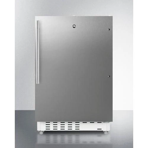 Summit ALRF48CSSHV | 21" Wide Built-in Refrigerator-Freezer | ADA