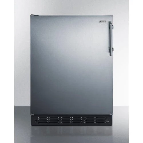 Summit 24" Wide All-Refrigerator FF708BLSSLHD