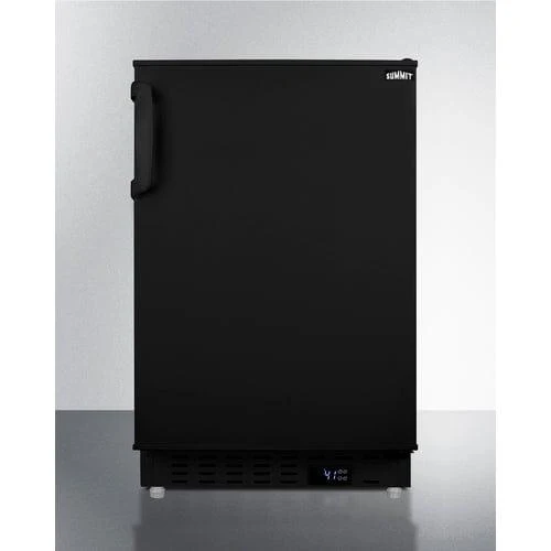 Summit 20" Black Built-in Refrigerator - ADA Compliant (ALR47B)