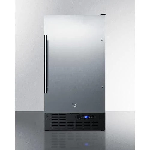 Summit 18" Built-in Refrigerator - Full SS Wrap (FF1843BCSSADA)