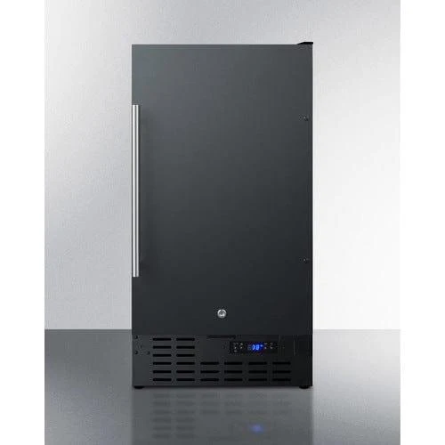 Summit 18" Built-in Refrigerator - Black (FF1843BADA)