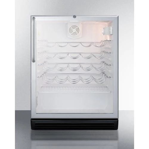 Summit 24" Wide Wine Cellar SWC6GBLCSS