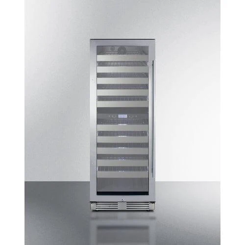 Summit 24" Wide Dual-Zone Wine Cellar SWCP2116LHD