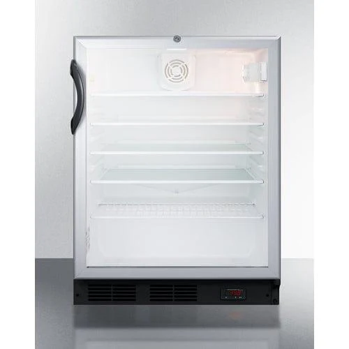 Summit 24" Wide Craft Beer Pub Cellar, ADA Compliant SCR600BGLDTPUBADA