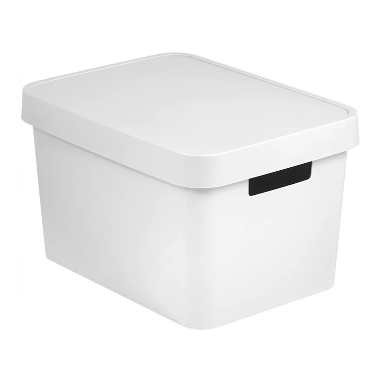 Contenedor con tapa caja de almacenamiento de 17L Curver Infinity