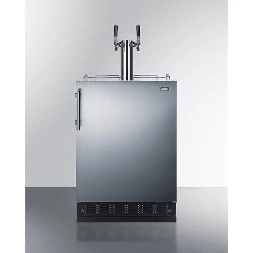 Summit 24" Wide Beer Kegerator SBC7BRSCF2