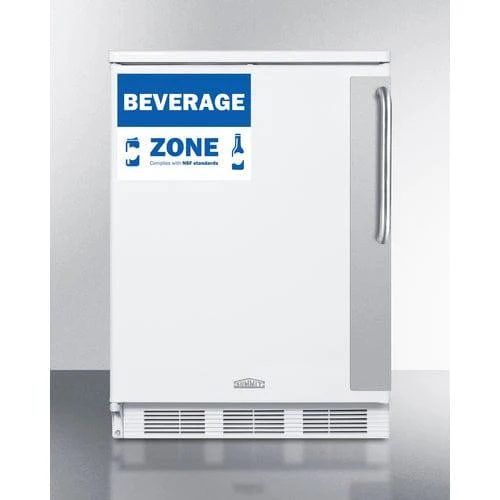 Summit 24" Wide All-Refrigerator FF6W7BZLHD