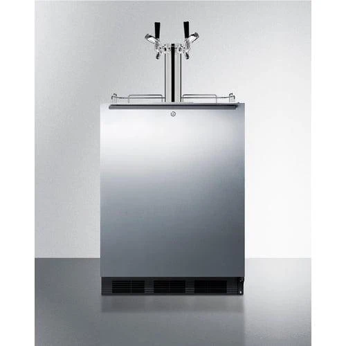 Summit 24" Built-in Kegerator - With Lock (SBC58BLBIADALOCK)