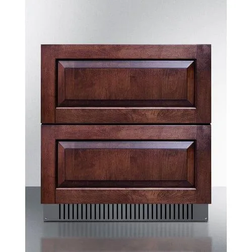 Summit 30" 2-Drawer Refrigerator - Panel Ready (SPR3032DPNRADA)