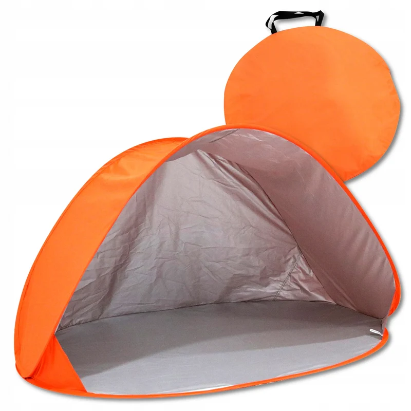 LAMEX JUNIOR Tienda de Campaña de Playa Camping Autoplegable Color Naranja