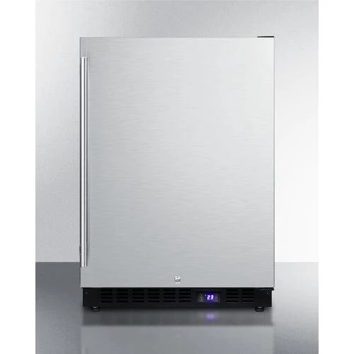 Summit 24" Wide Outdoor All-Freezer With Icemaker SPFF51OSCSSIM