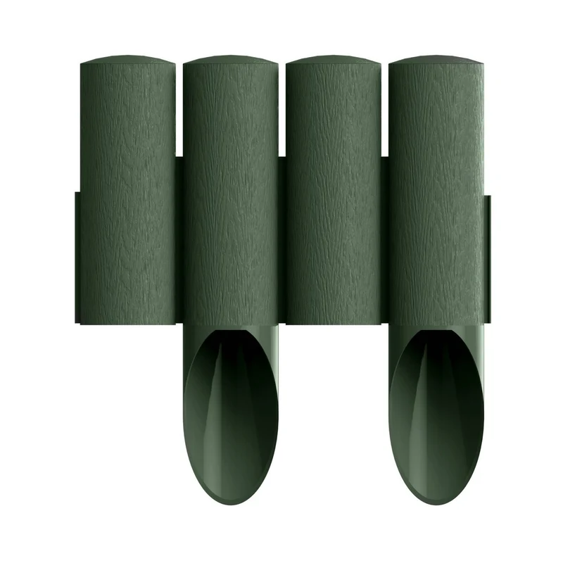 Kit de 8 bordes de plástico verde 145mm x 2,3m Cellfast Standard