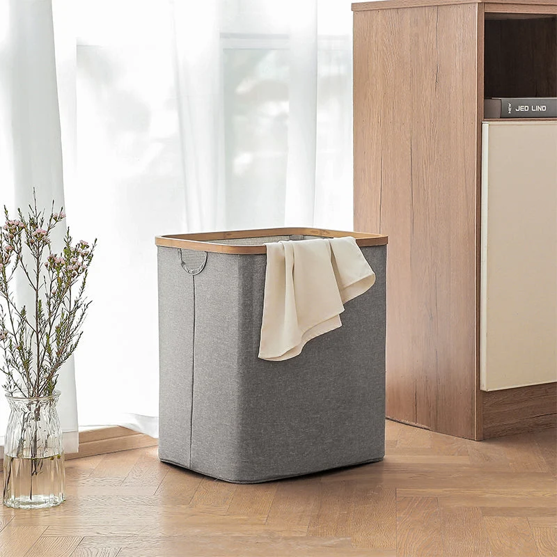 Spacious Foldable Fabric Laundry Basket