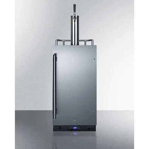 Summit 15" Wide Built-In Cold Brew Coffee Kegerator SBC15CF