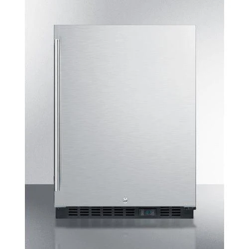 Summit 24" Wide Built-In Beverage Center SCR610BLSDCSS