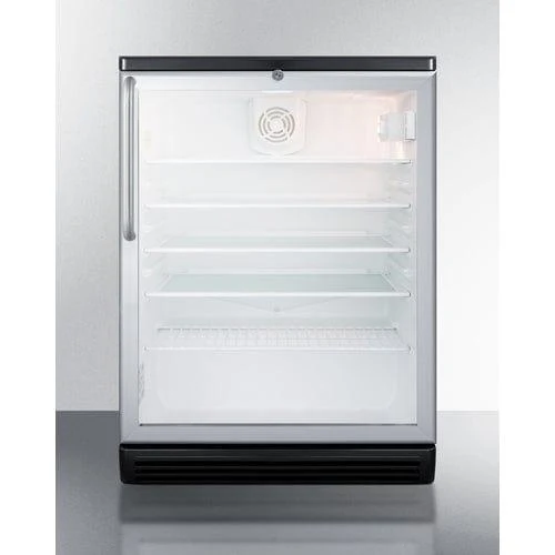 Summit 24" Wide Built-In Beverage Center SCR600BGLBITB