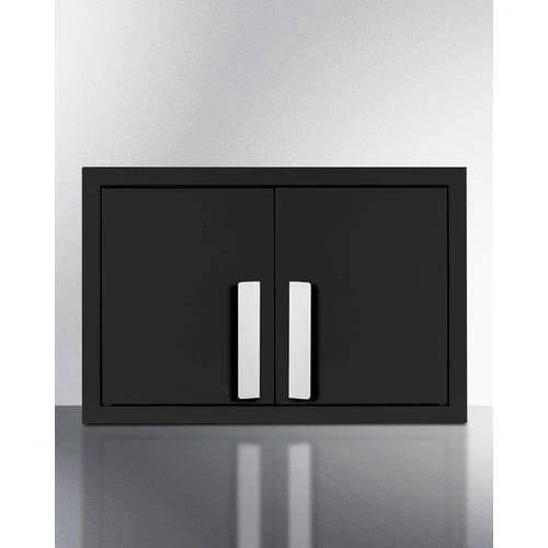 Summit 18" Wide Wall Cabinet CAB18SHORTBLK