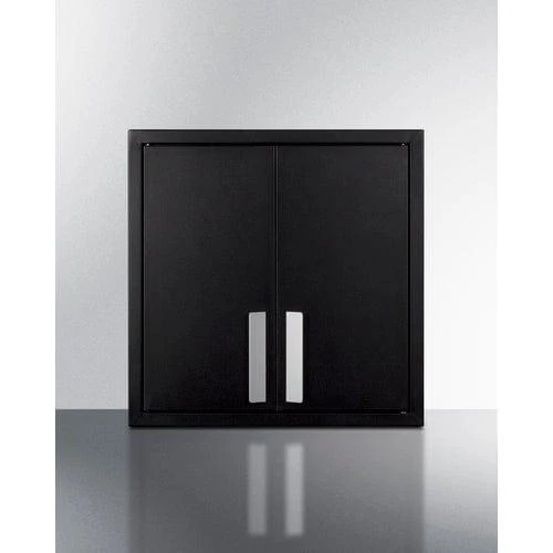 Summit 18" Wide Wall Cabinet CAB18TALLBLK