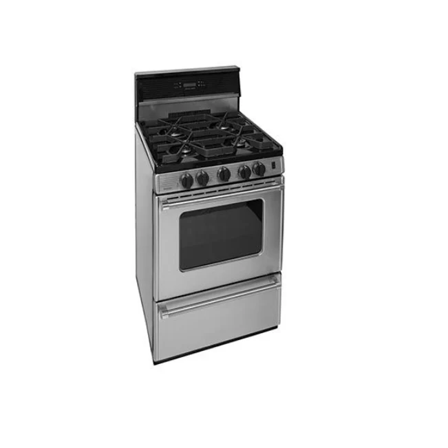 Premier Pro Series P24S3402PS 24" Stainless Range with Electronic Ignition
