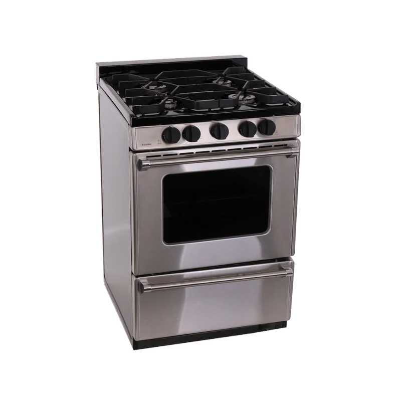 Premier Pro Series P24S3102PS 24" Stainless Range with Electronic Ignition