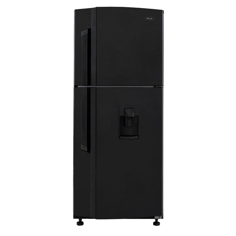 Nevera Haceb No Frost 271 Litros Manija Externa Negro Esmeralda Inverter