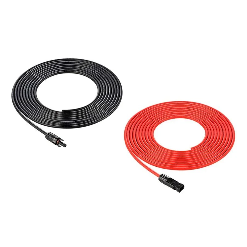Rich Solar 10 Gauge (10AWG) Cable Wire Connect Solar Panel to Charge Controller (Red & Black) | Choose Feet/Length