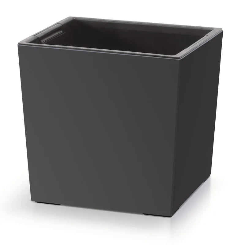 Prosperplast Urbi Maceta baja cuadrada con inserto DURS240L-S433 - color antracita
