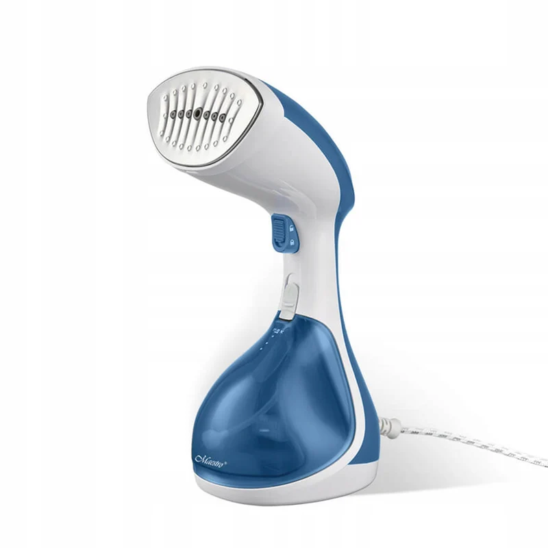 Maestro Vaporizador de ropa, 1500W, depósito de agua 240 ml, Color azul, MR-355-BLUE