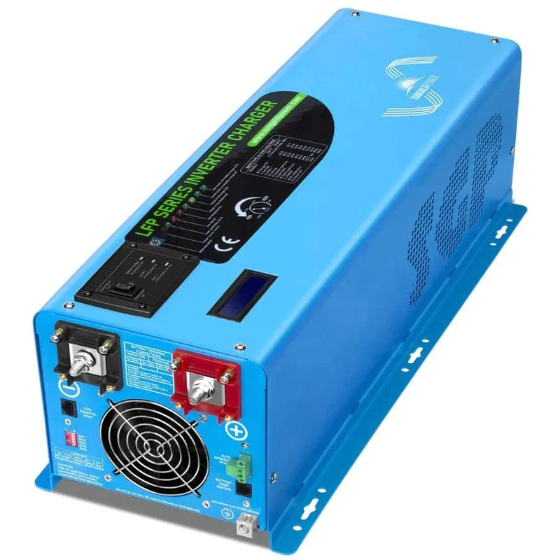 SunGoldPower 4KW DC 24V Split Phase Pure Sine Wave Solar Inverter With Charger