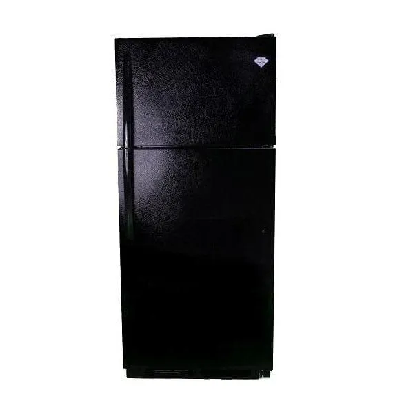 Crystal Cold CC18RFB Propane Refrigerator-Freezer in Black 18 cu.ft.