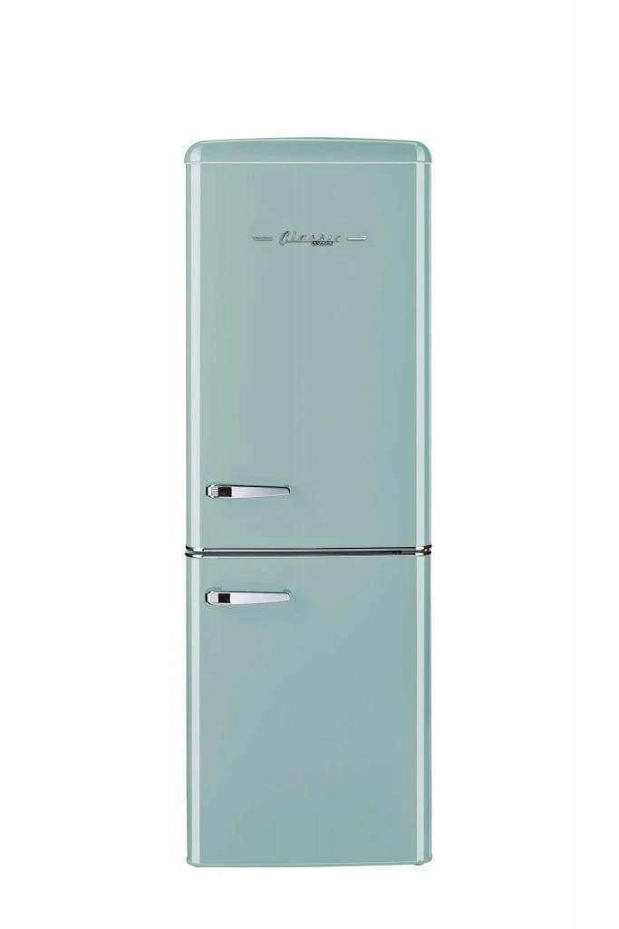 Unique 7 cu/ft Retro Bottom Mount Refrigerator UGP-215L T AC (Turquoise)