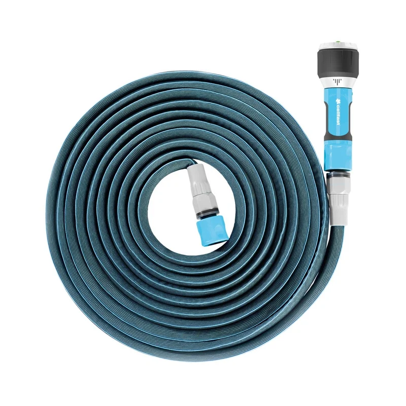 Manguera de estiramiento + rociador 15-30m Cellfast ZygZag, calidad