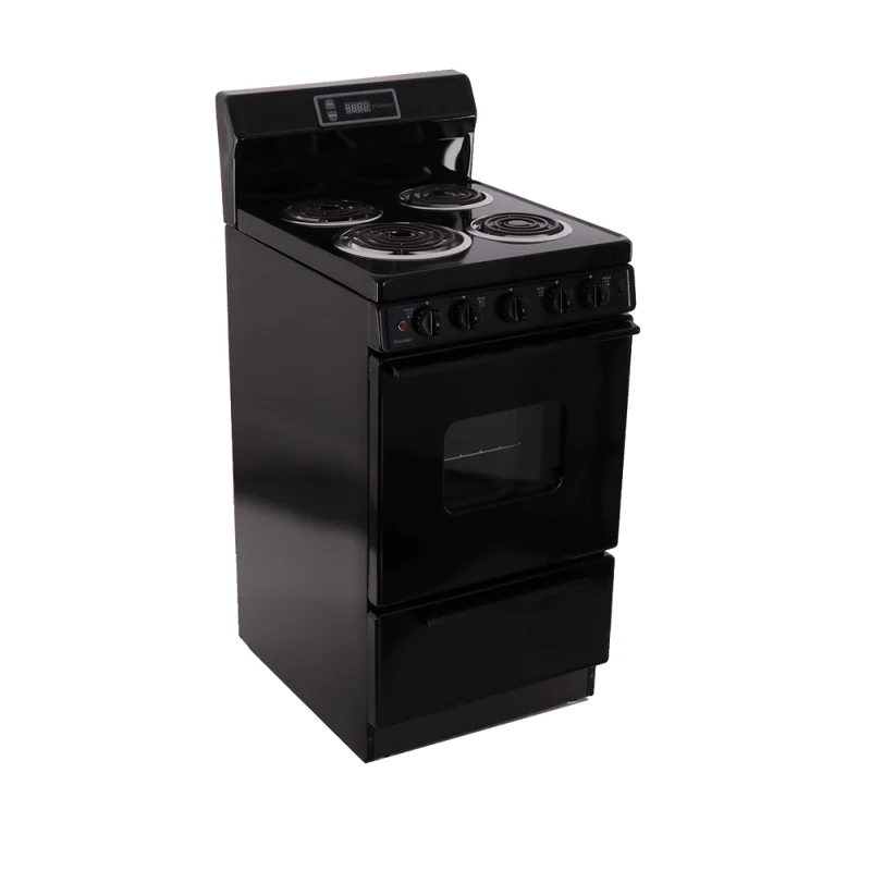 Premier EAK220BP 20" Electric Range Black on Black