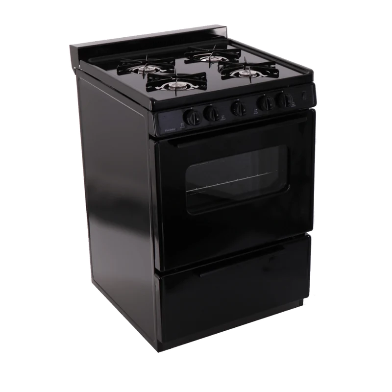 Premier SCK3XRBP 24" Black Electronic Ignition Gas Range