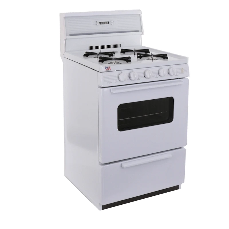 Premier SCK240OP 24" Electronic Ignition Gas Range In White