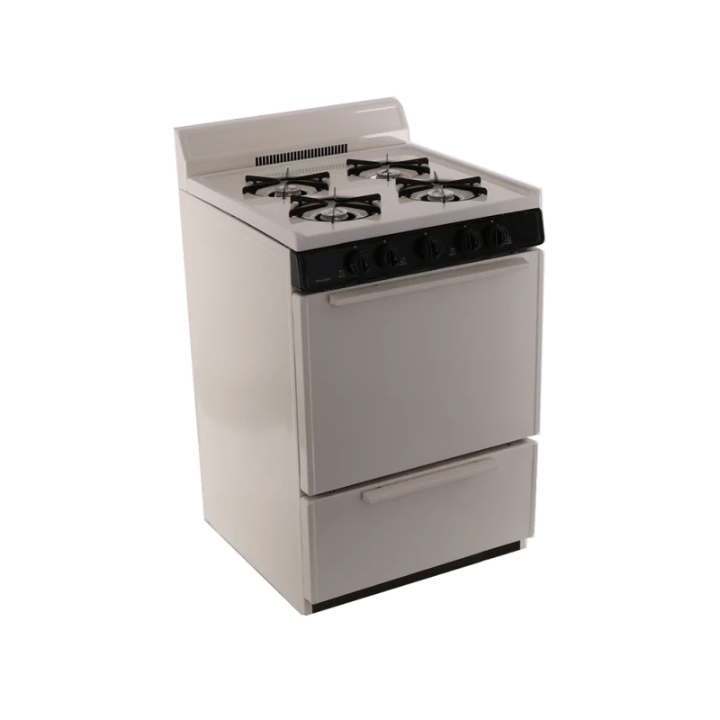 Premier SCK100TP 24" Electronic Ignition Gas Range in Biscuit