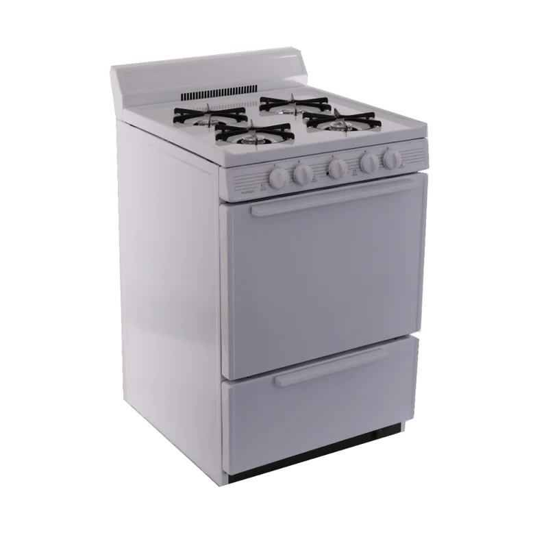 Premier SCK100OP 24" White Electronic Ignition Gas Range