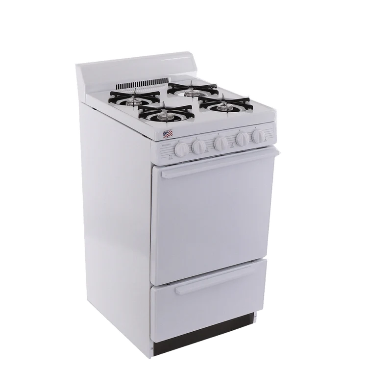 Premier SAK100OP 20" Electronic Ignition Gas Range White