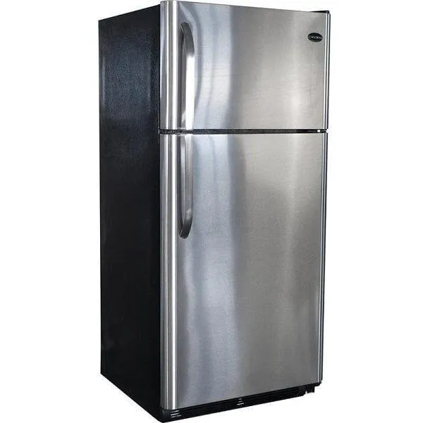 Diamond Elite19 S Propane Refrigerator-Freezer Stainless Steel 19 cu.ft.