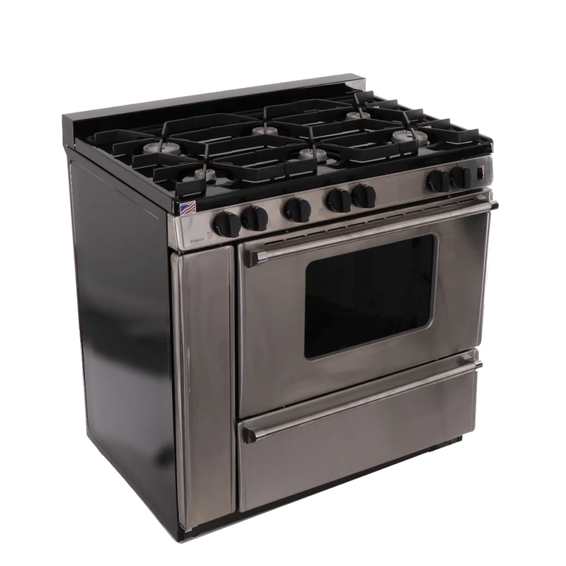 Premier Pro Series P36S3182PS 36" Stainless Gas Range with Electronic Ignition