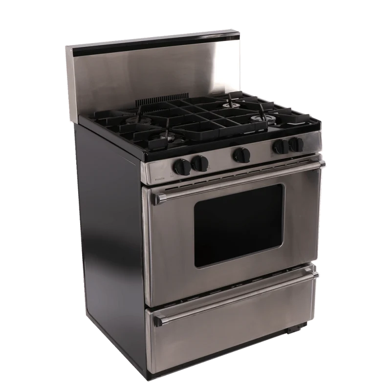 Premier Pro Series P30B3202PS 30" Stainless Range with Battery Ignition
