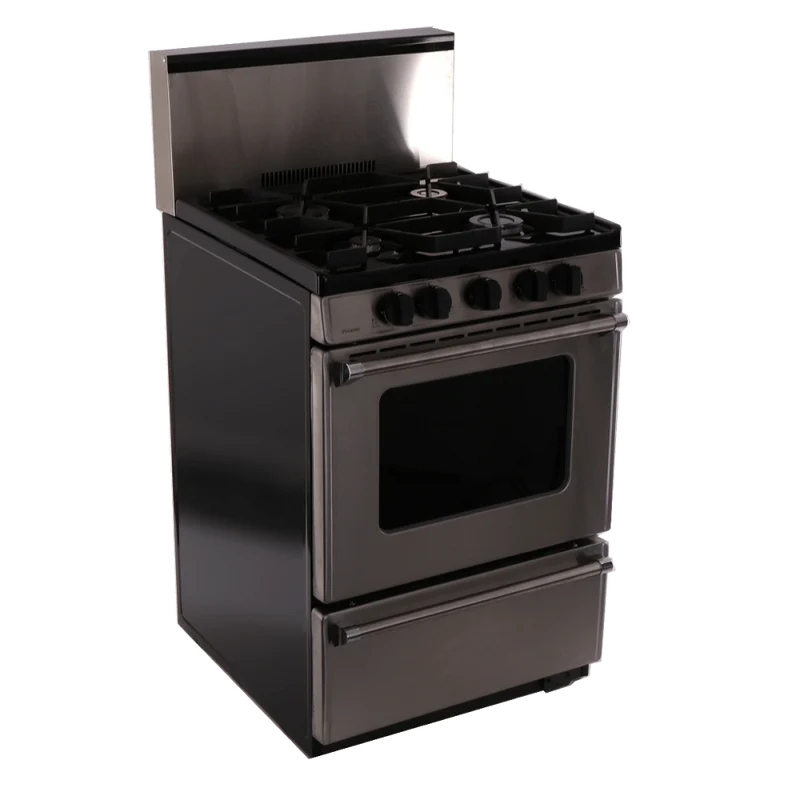Premier Pro Series P24B3202PS 24" Battery Ignition Stainless Range