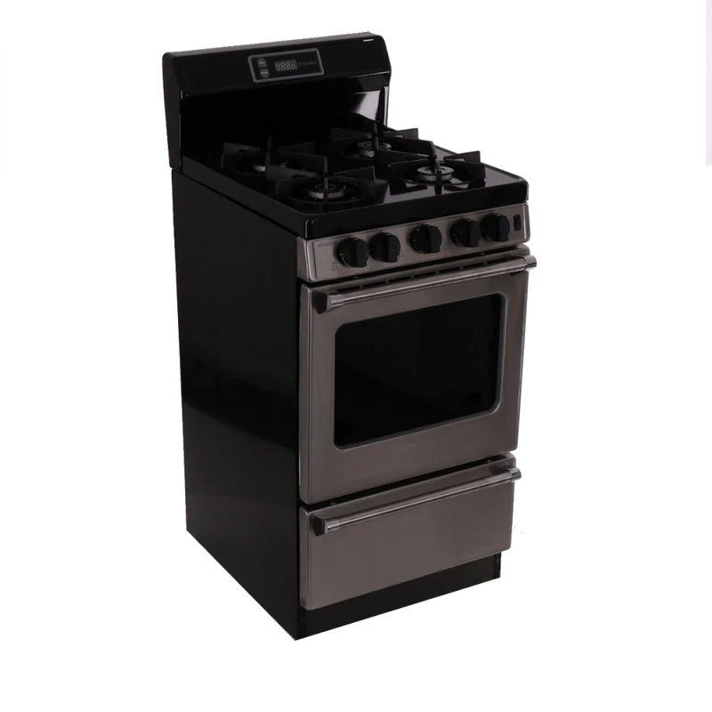 Premier P20S3502PS 20" Stainless Range Electronic Ignition and Sealed Burners Stainless