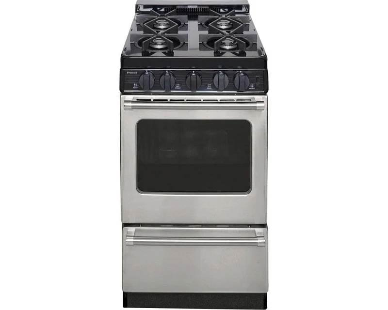 Premier Pro Series P20B3102PS 20" Stainless Range with Battery Ignition